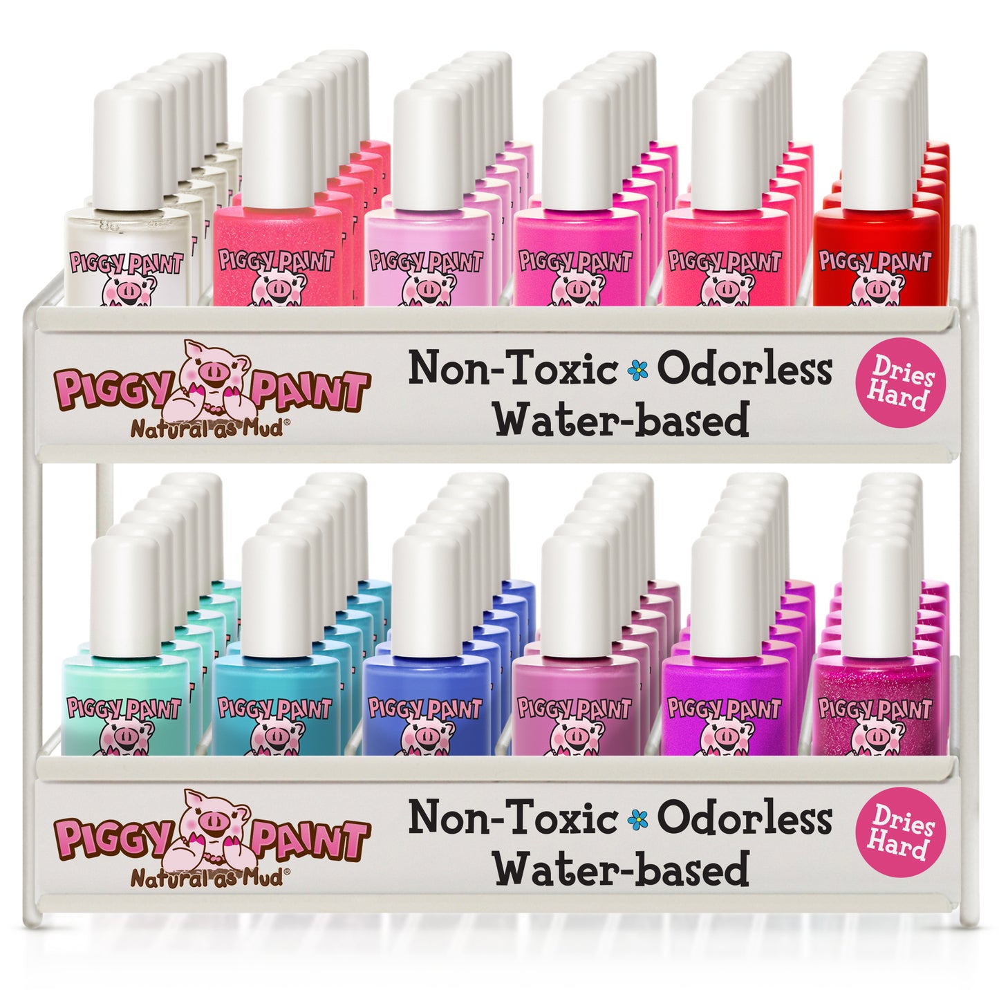2 Tier Display – 72 Polishes - Wholesale