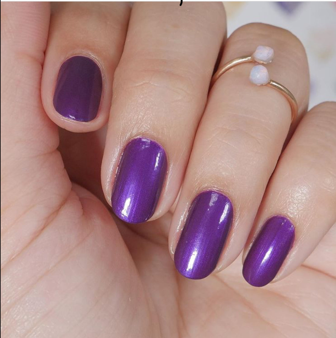 Ultra-Violet Reflective Nail Polish Polish By KBShimmer