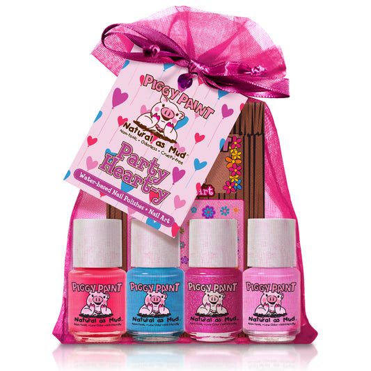 Party Heart-y Gift Set - Kids Non-toxic Nail Polish