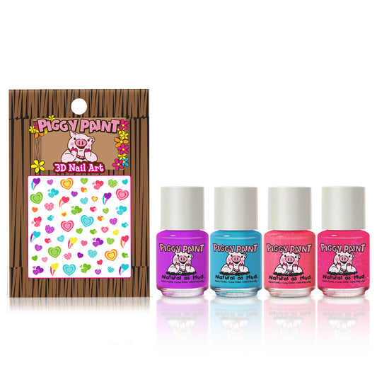 Birthday Cake Shake Gift Set - Kids Non-toxic Nail Polish