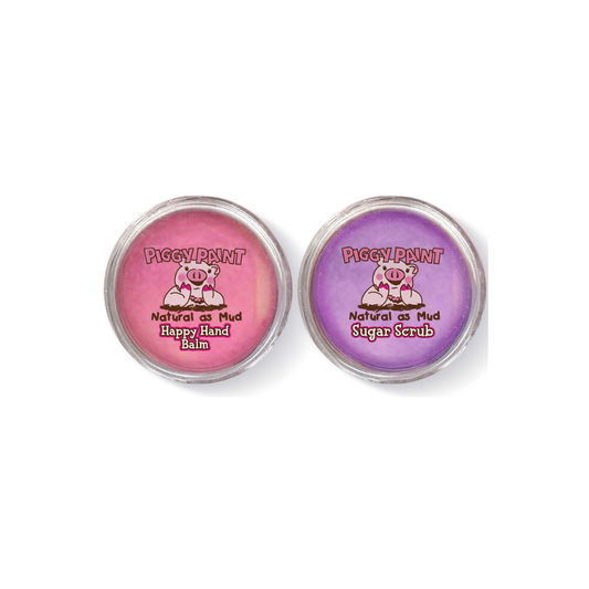 Happy Hand Balm & Sugar Scrub Duo