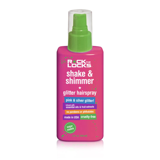 Shake & Shimmer - Glitter Hairspray - Sugar Cookie