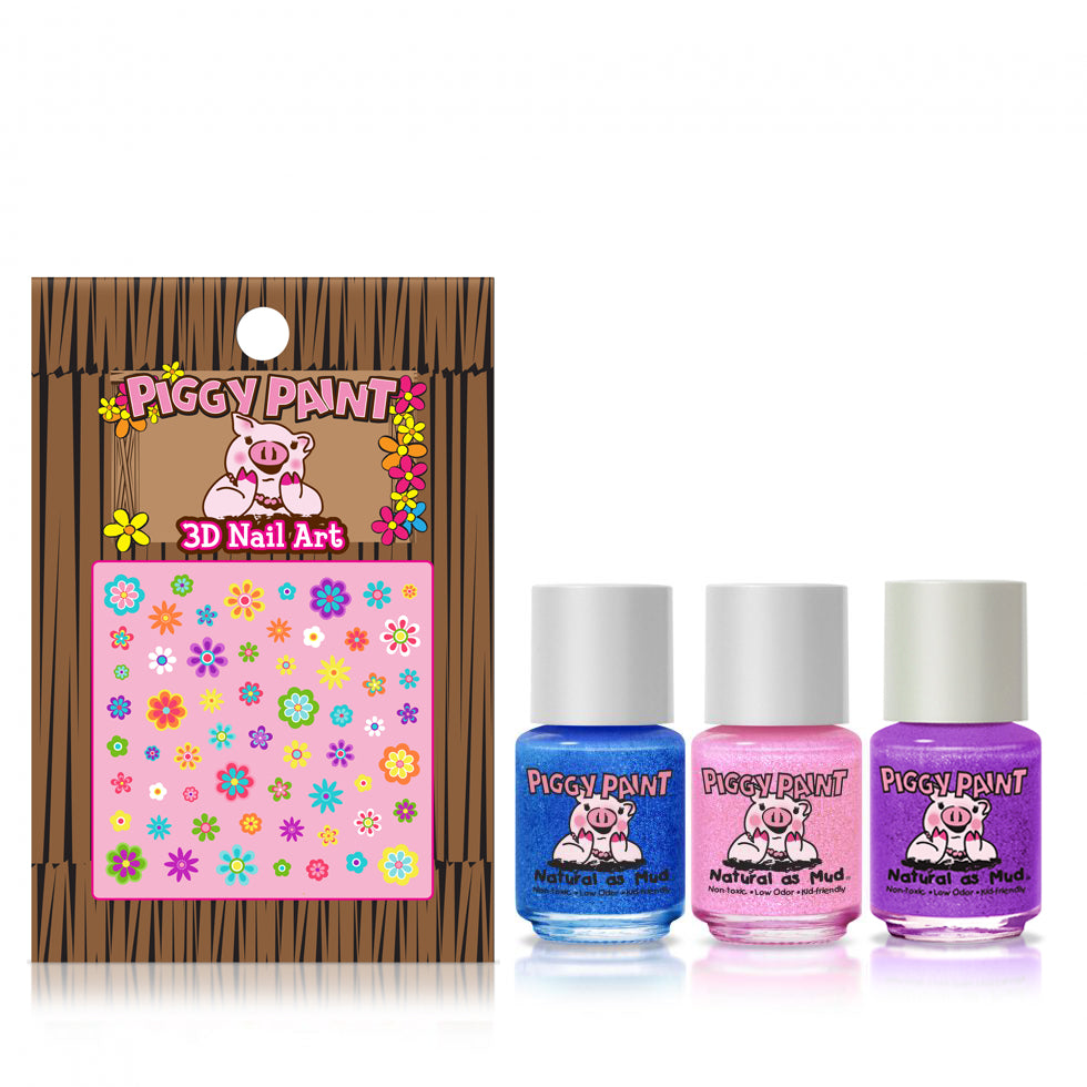 Buy Love & Hugs Kids Nail Varnish Set and Nail Art Kit, Make Up Set For  Little Girls with Nail Polish And Glitter Stickers Gemstones tattoos, Craft  Sets For Girls Online at